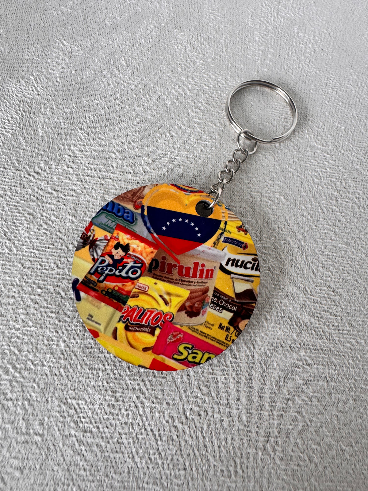 Venezuelan Treats Keychain