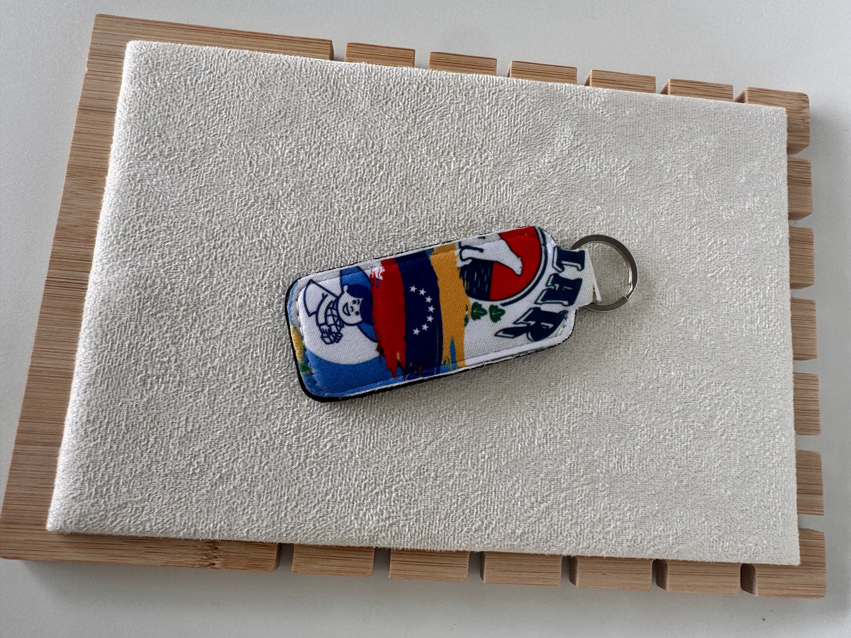 Lipstick Keychain llavero tipico