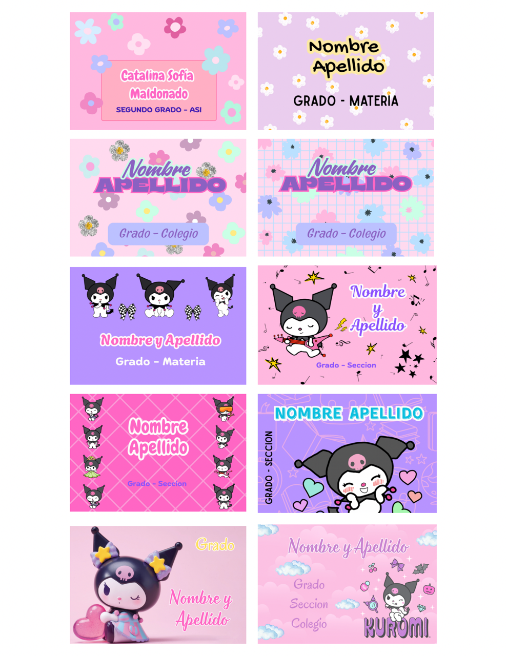 Labels Libros