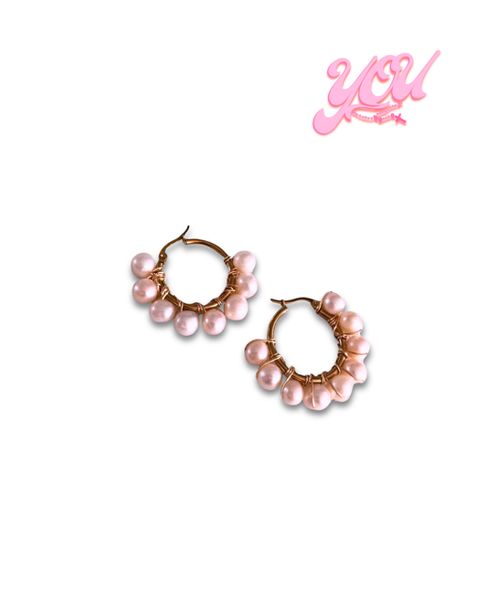Argollas de Perlas 1.25”