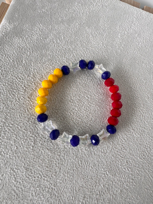 Pulsera Tricolor Elastica