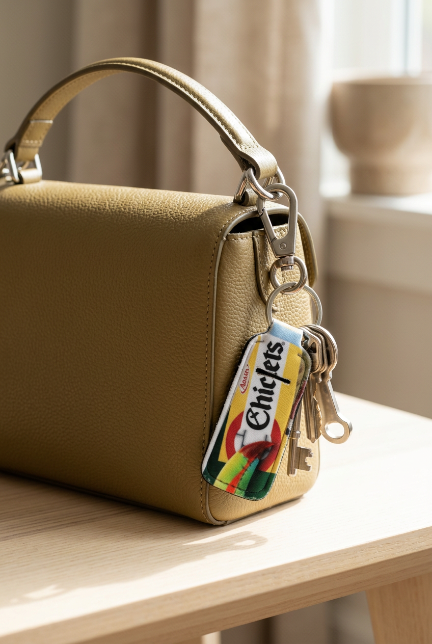 Lipstick Keychain