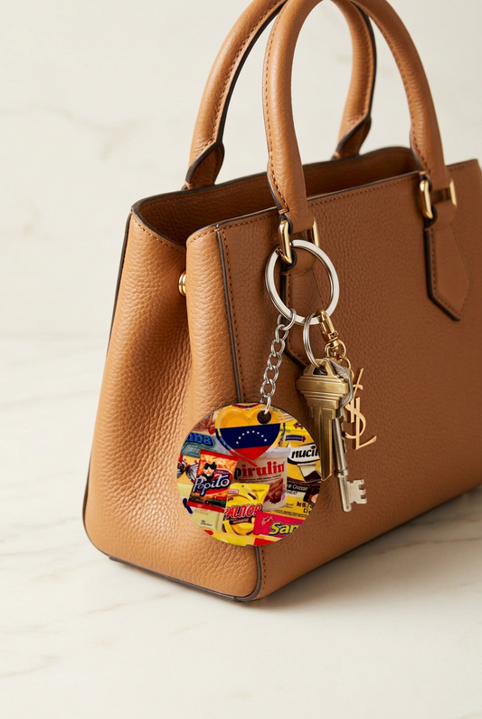 Venezuelan Treats Keychain