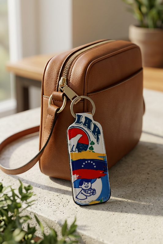 Lipstick Keychain llavero tipico