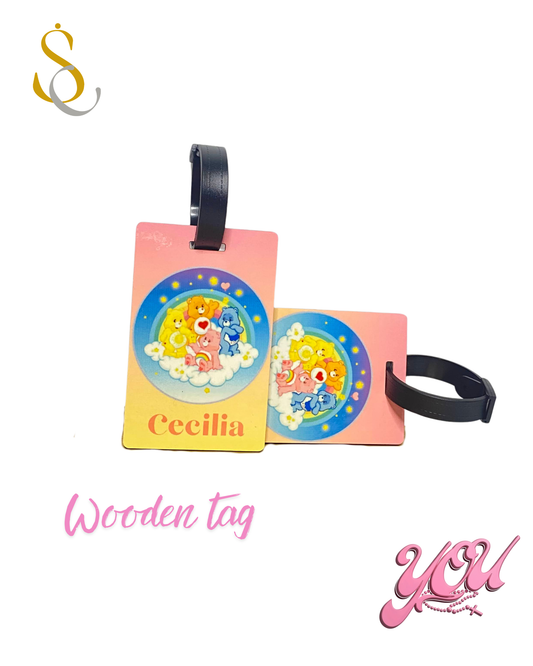 Wooden tag