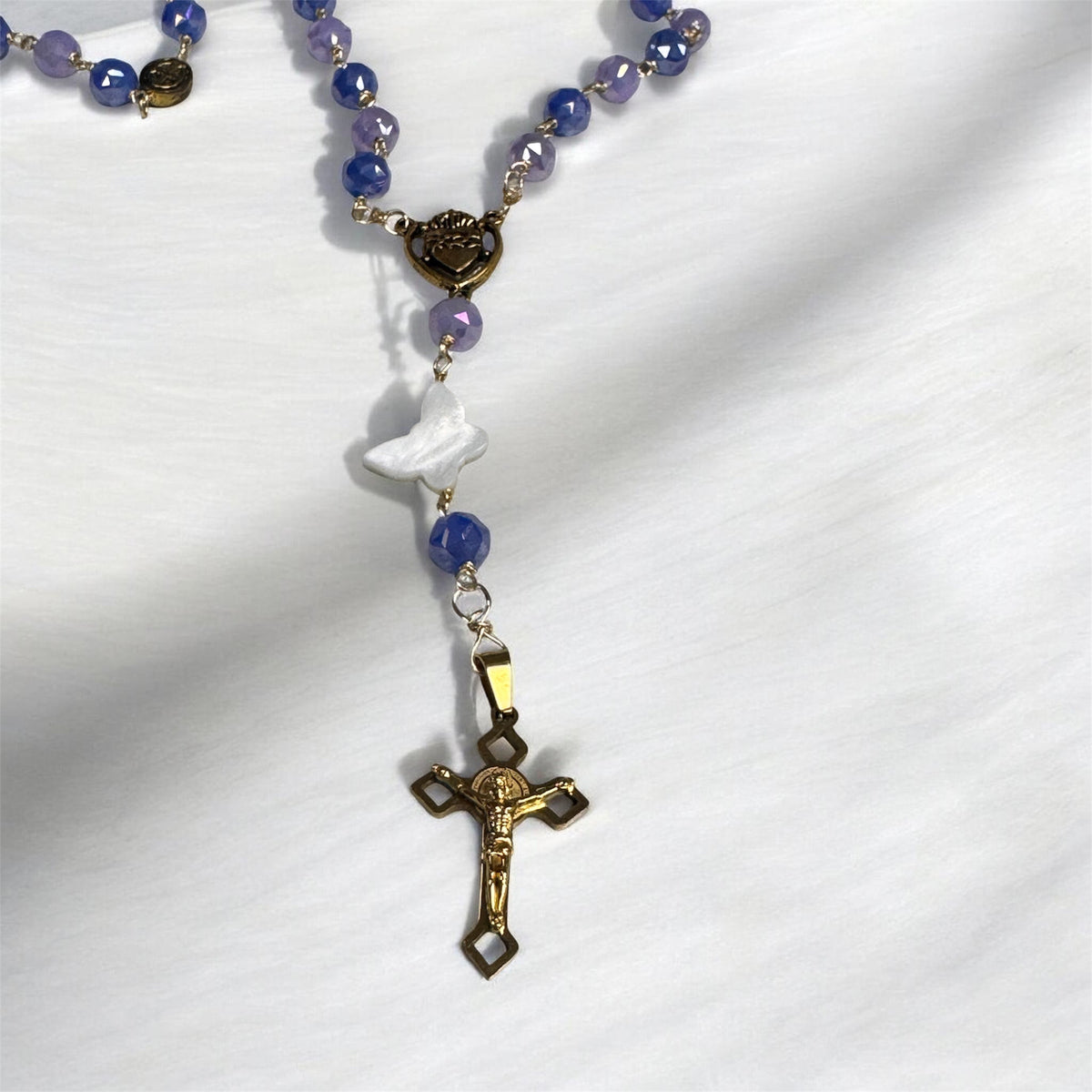 Lila and blue purple Rosario