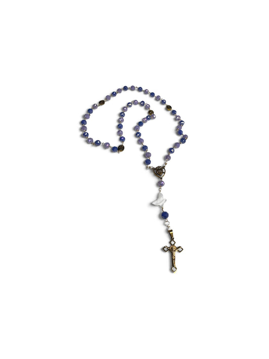 Lila and blue purple Rosario