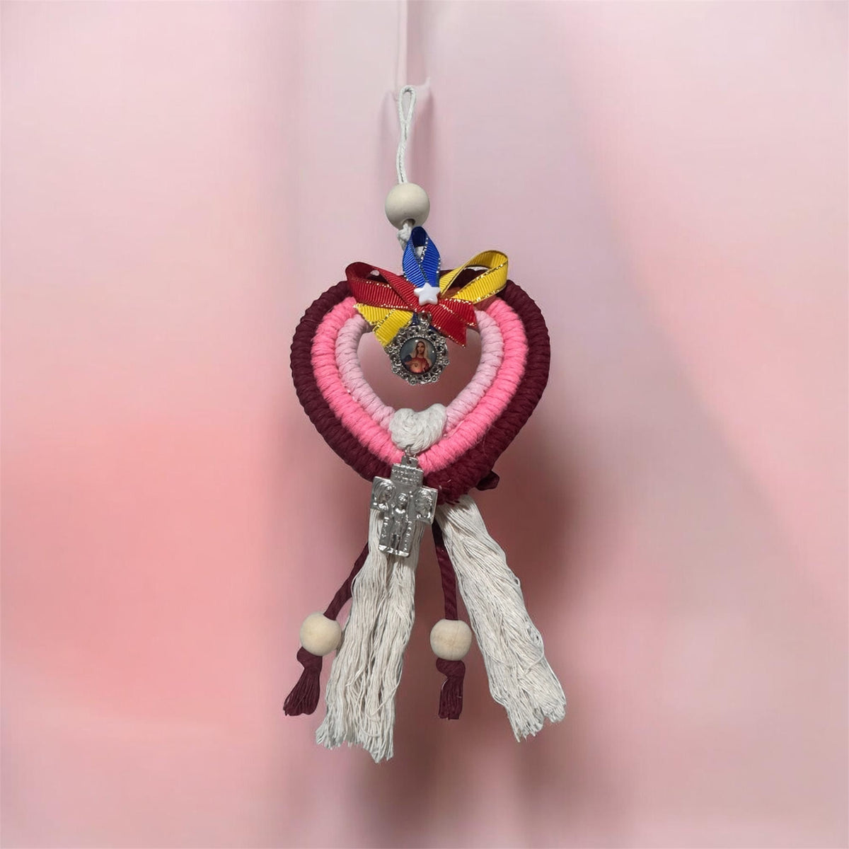 Bendición Macramé tricolor