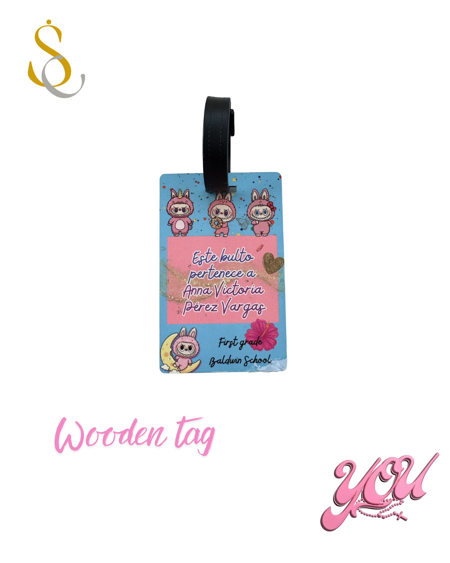 Wooden tag