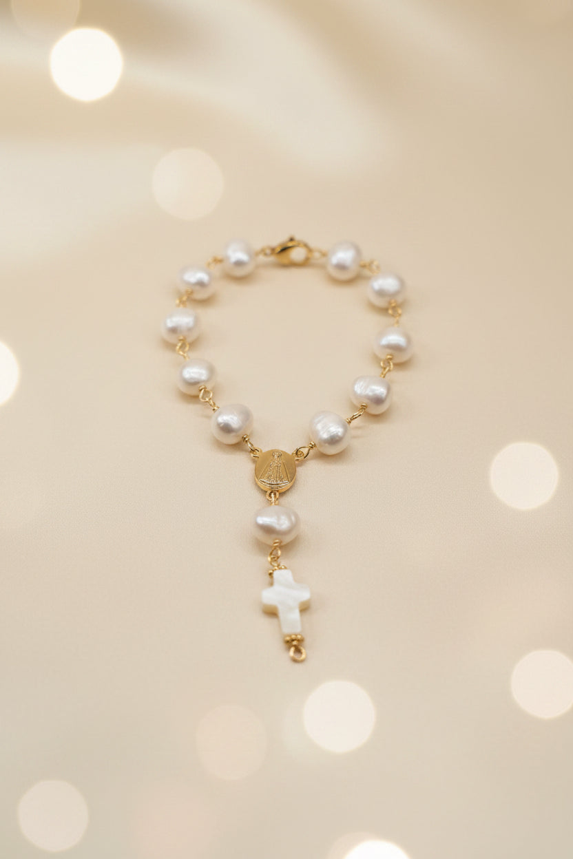 Rosario Virgen Pulsera
