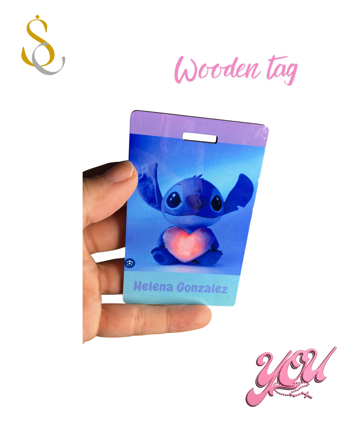 Wooden tag