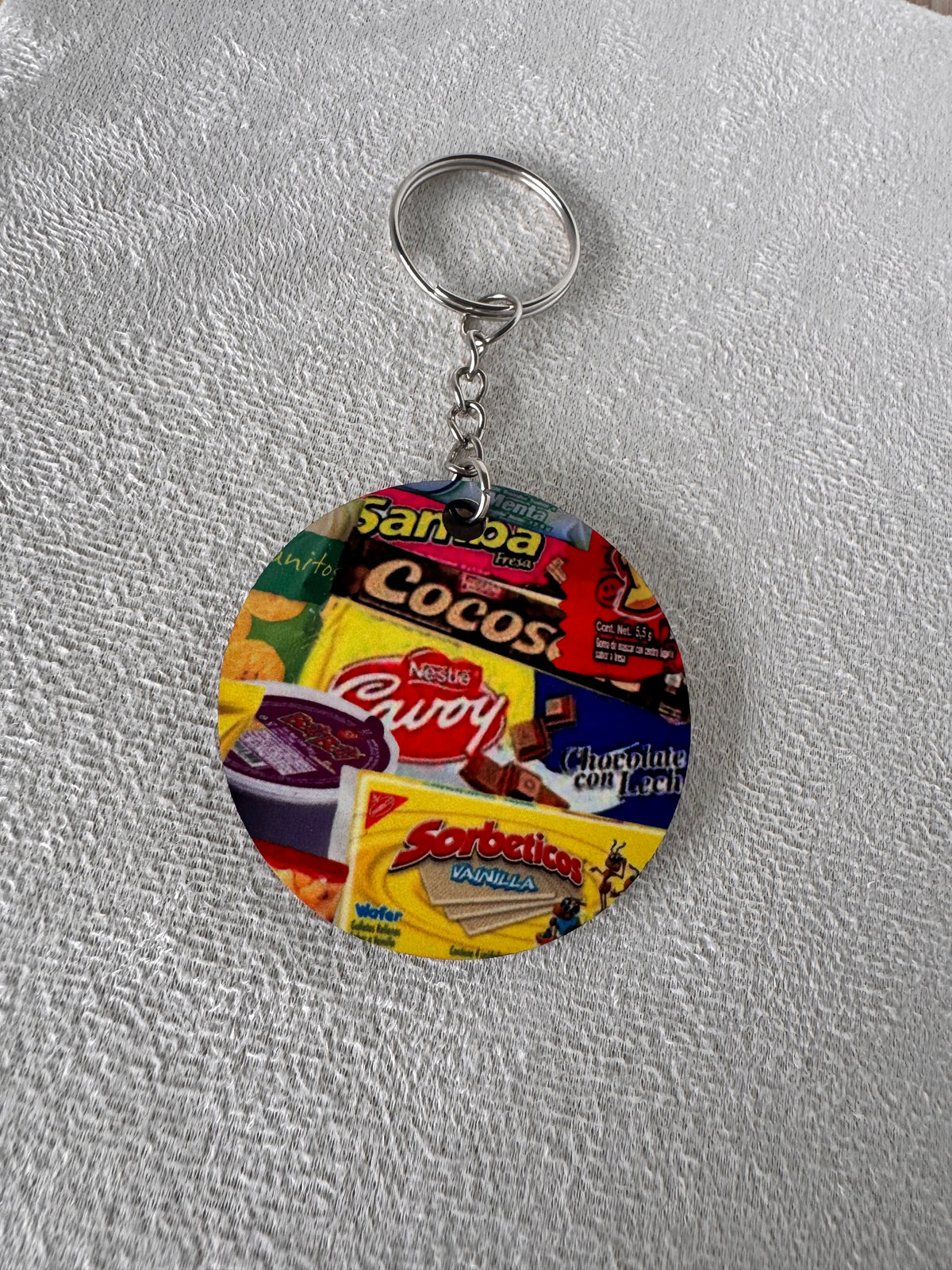 Venezuelan Treats Keychain