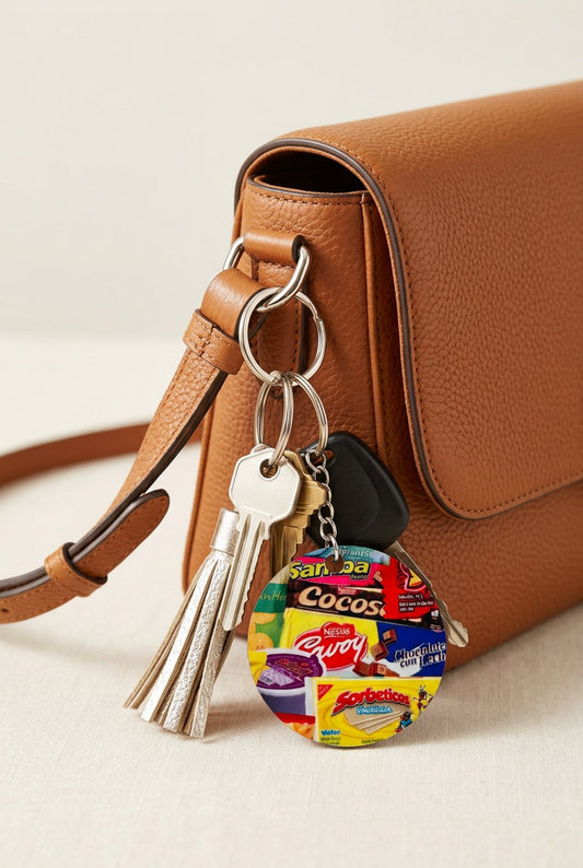 Venezuelan Treats Keychain