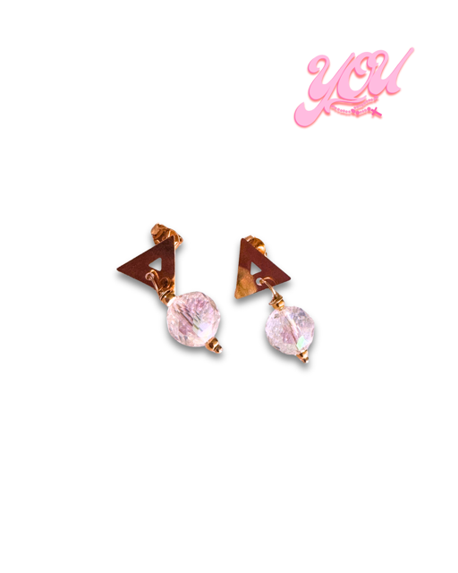 Triangle Drop Earrings