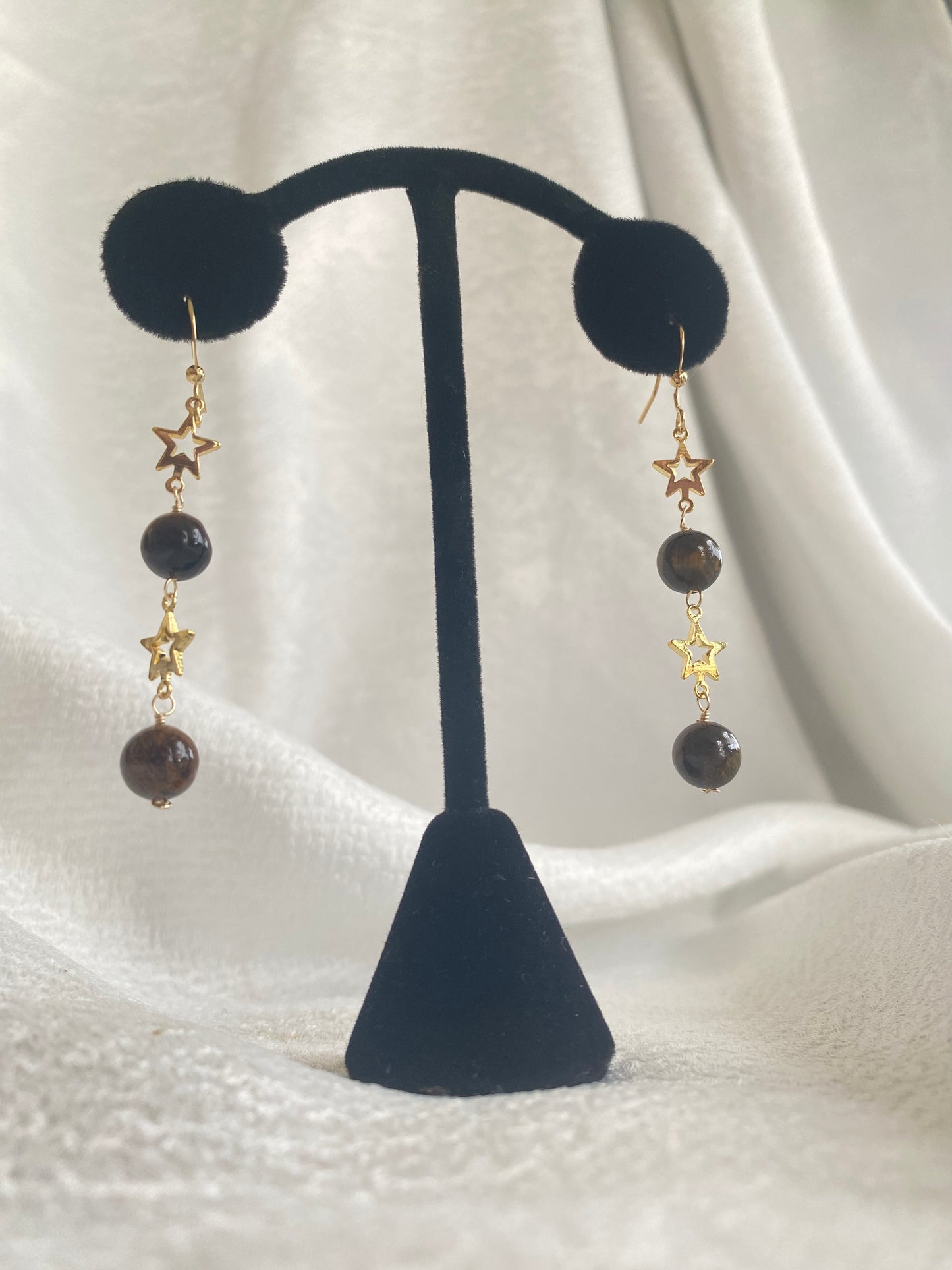 Tiger Eye Earrings