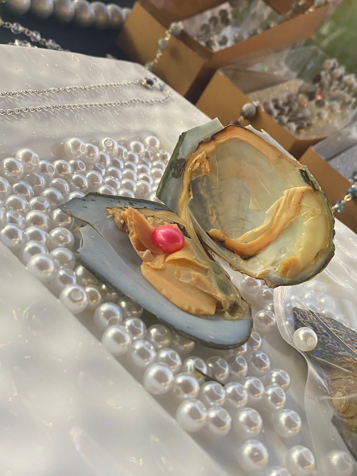Oyster reveal your Big pearl (1) on LIVE